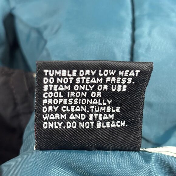 Vintage LL Bean Jacket Men's Large Black Colorblock Hooded Anorak Thinsulate 90s - Picture 8 of 8